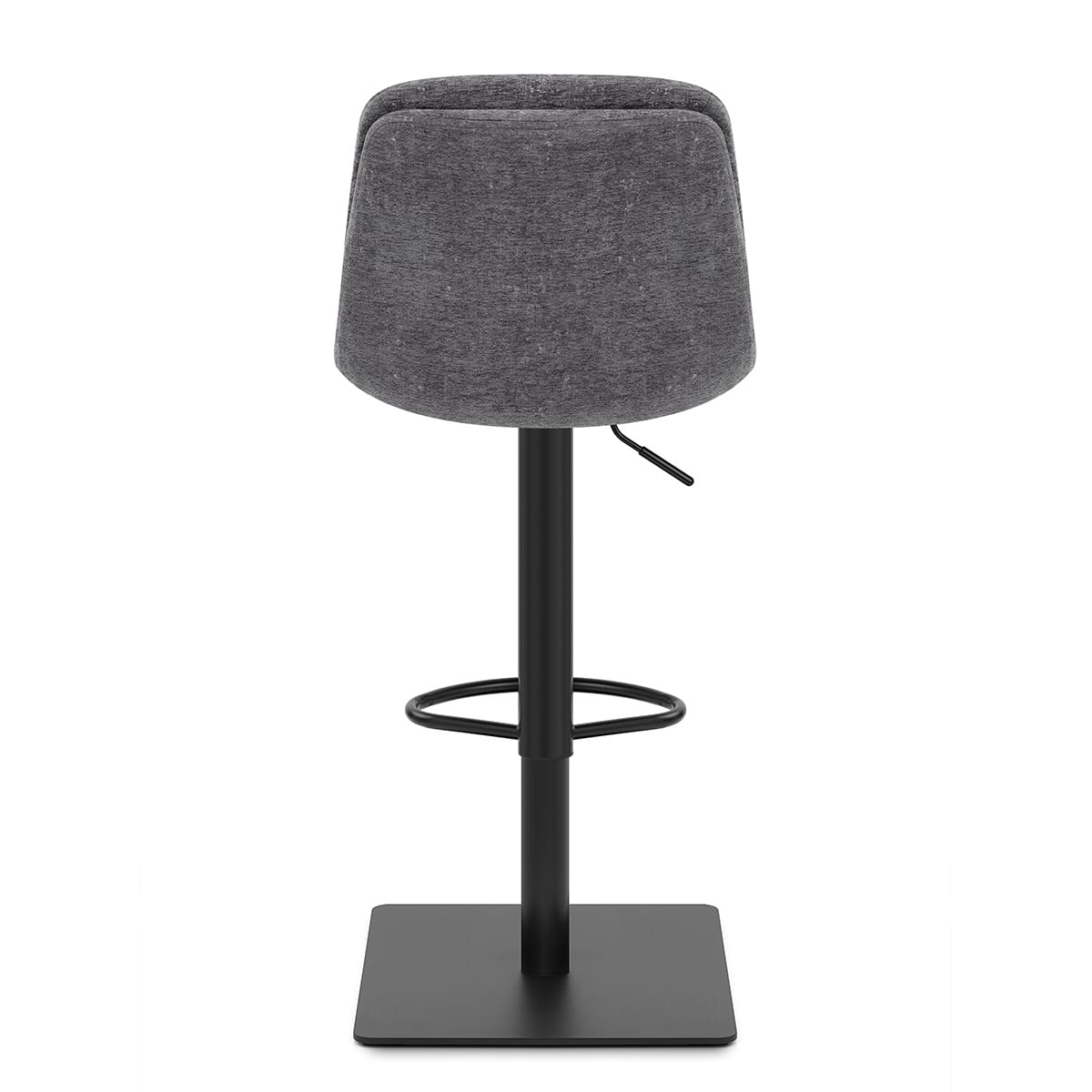 Angelo Bar Stool Charcoal Fabric