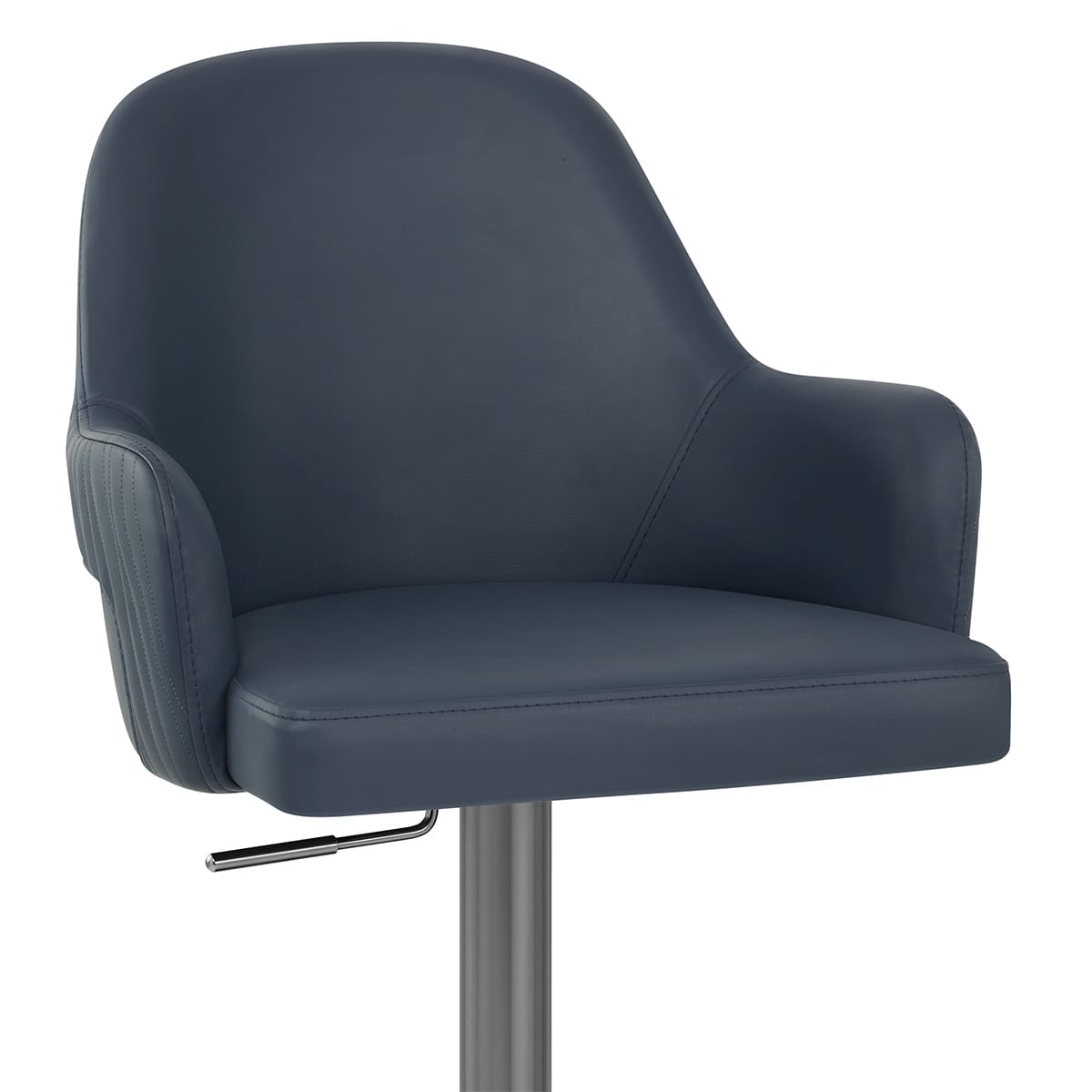 Antonia Graphite Stool Navy Blue