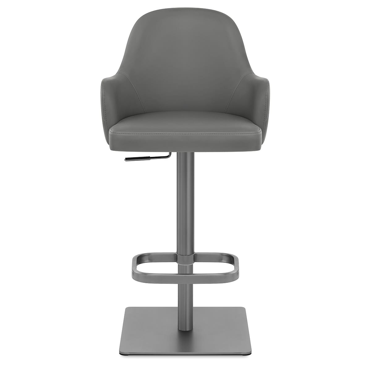 Antonia Graphite Stool Dark Grey