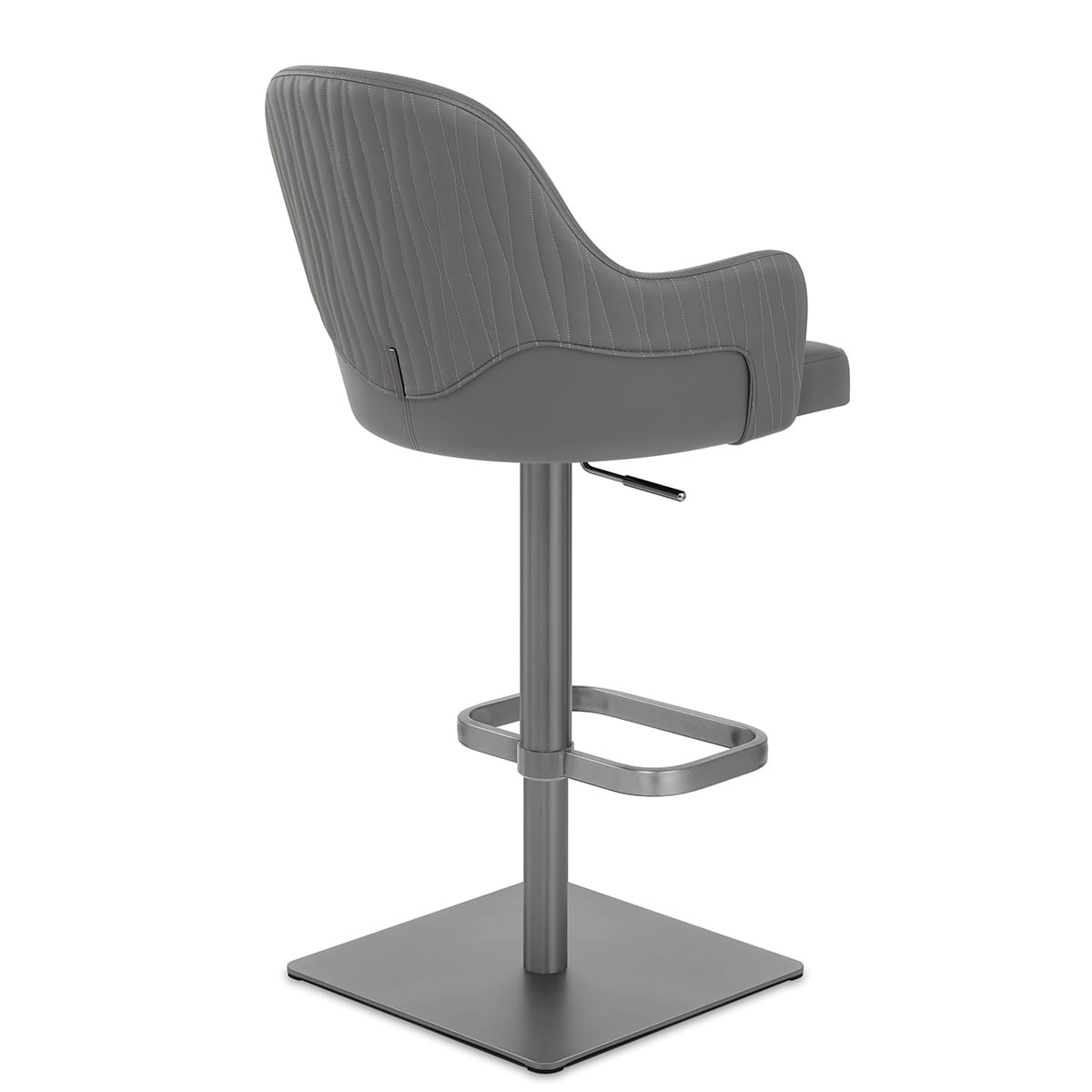 Antonia Graphite Stool Dark Grey