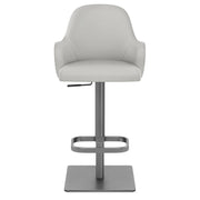 Antonia Graphite Stool Light Grey