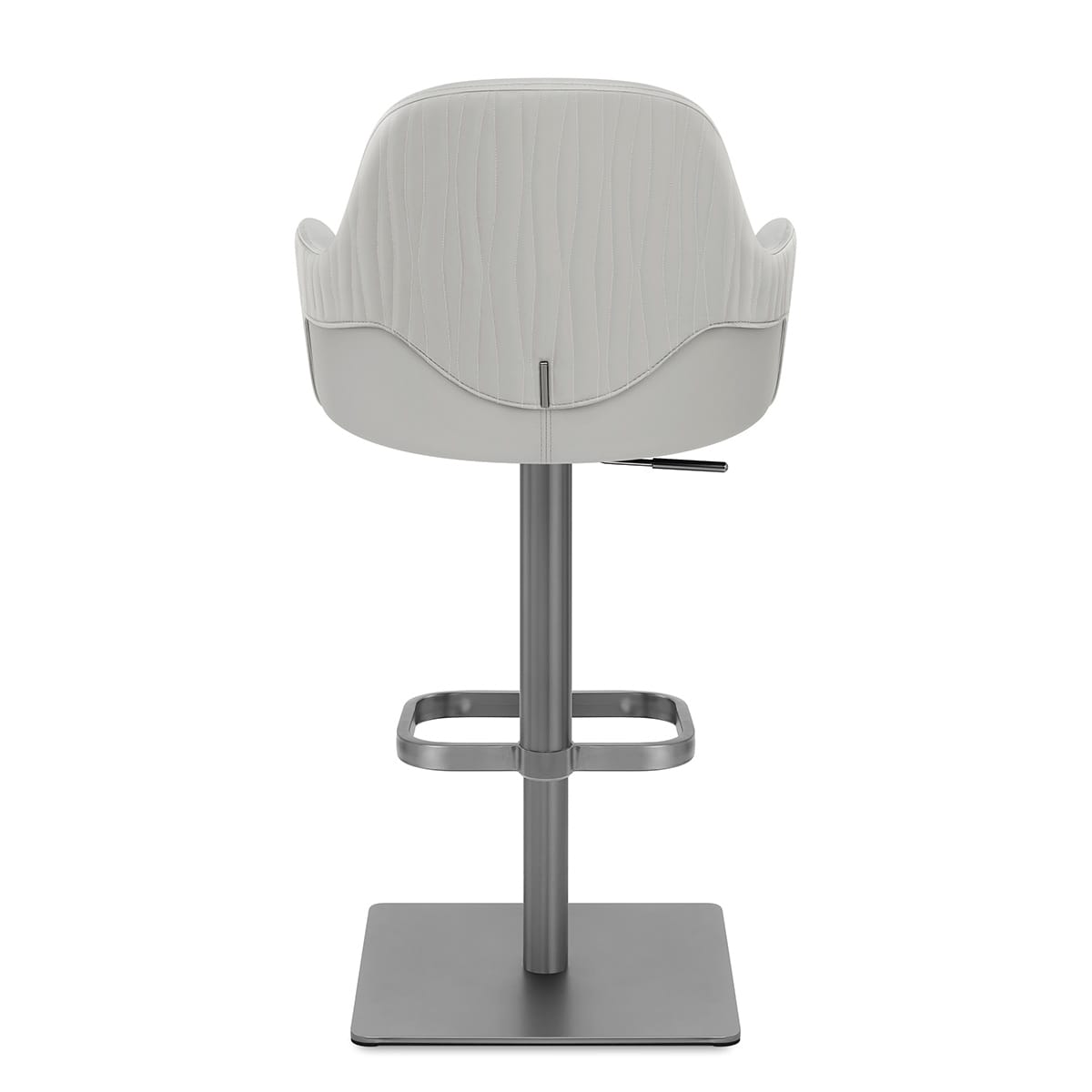Antonia Graphite Stool Light Grey