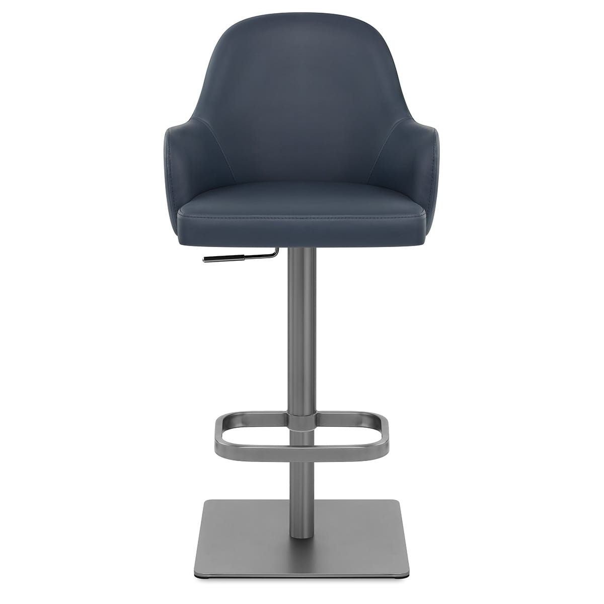Antonia Graphite Stool Navy Blue