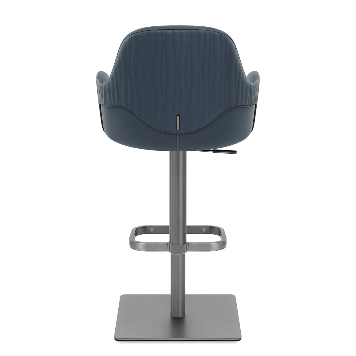 Antonia Graphite Stool Navy Blue