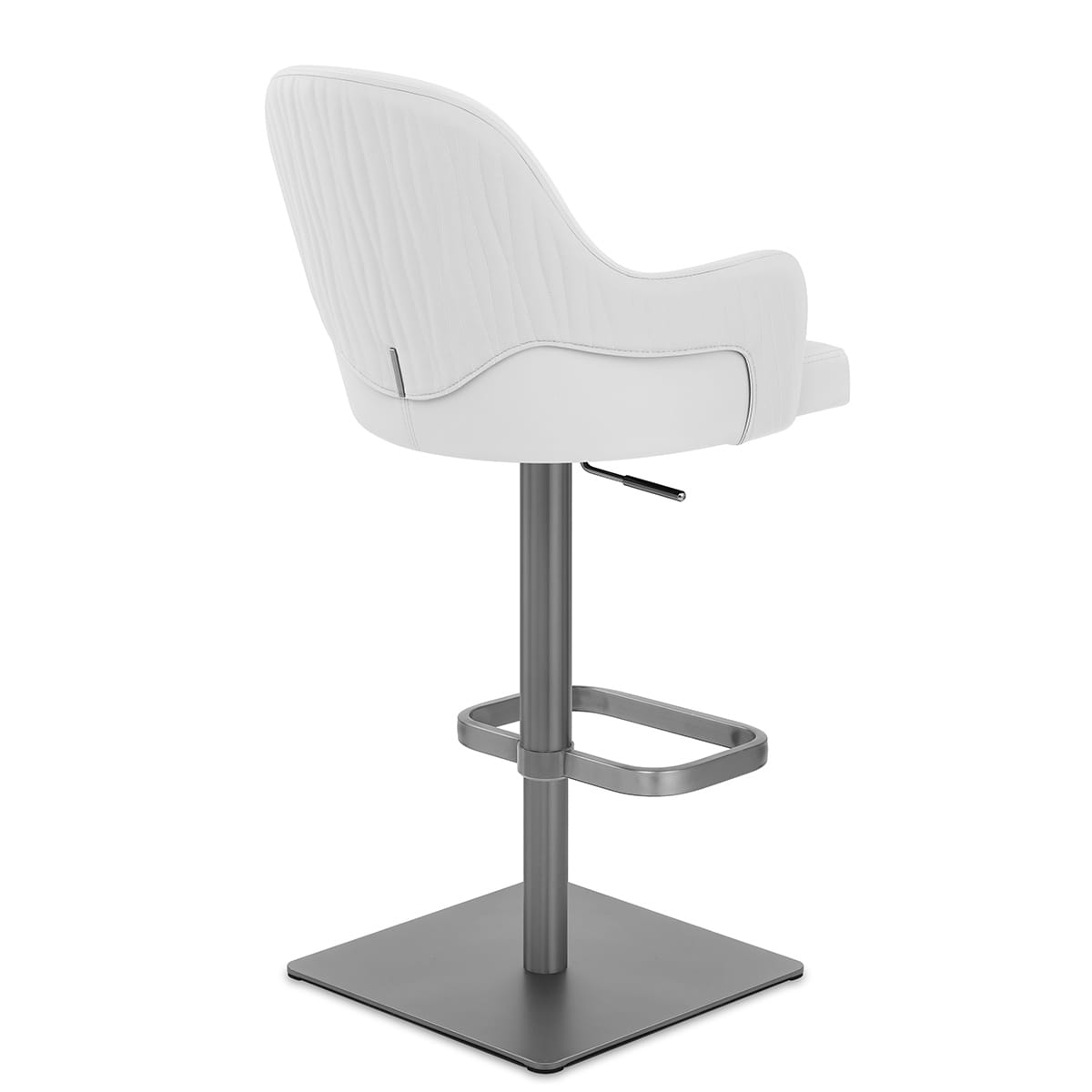 Antonia Graphite Stool White