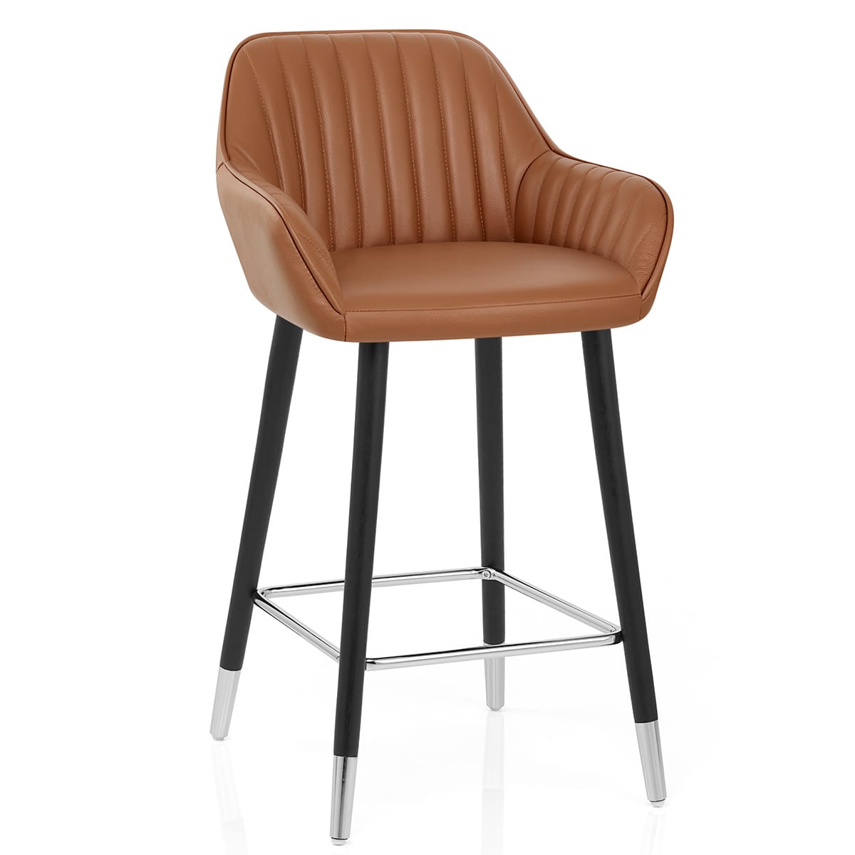 Apres Grande Stool Real Leather Brown