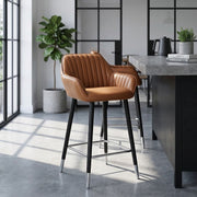 Apres Grande Stool Real Leather Brown