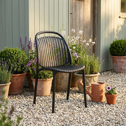 Arlo Stackable Outdoor Chair Black