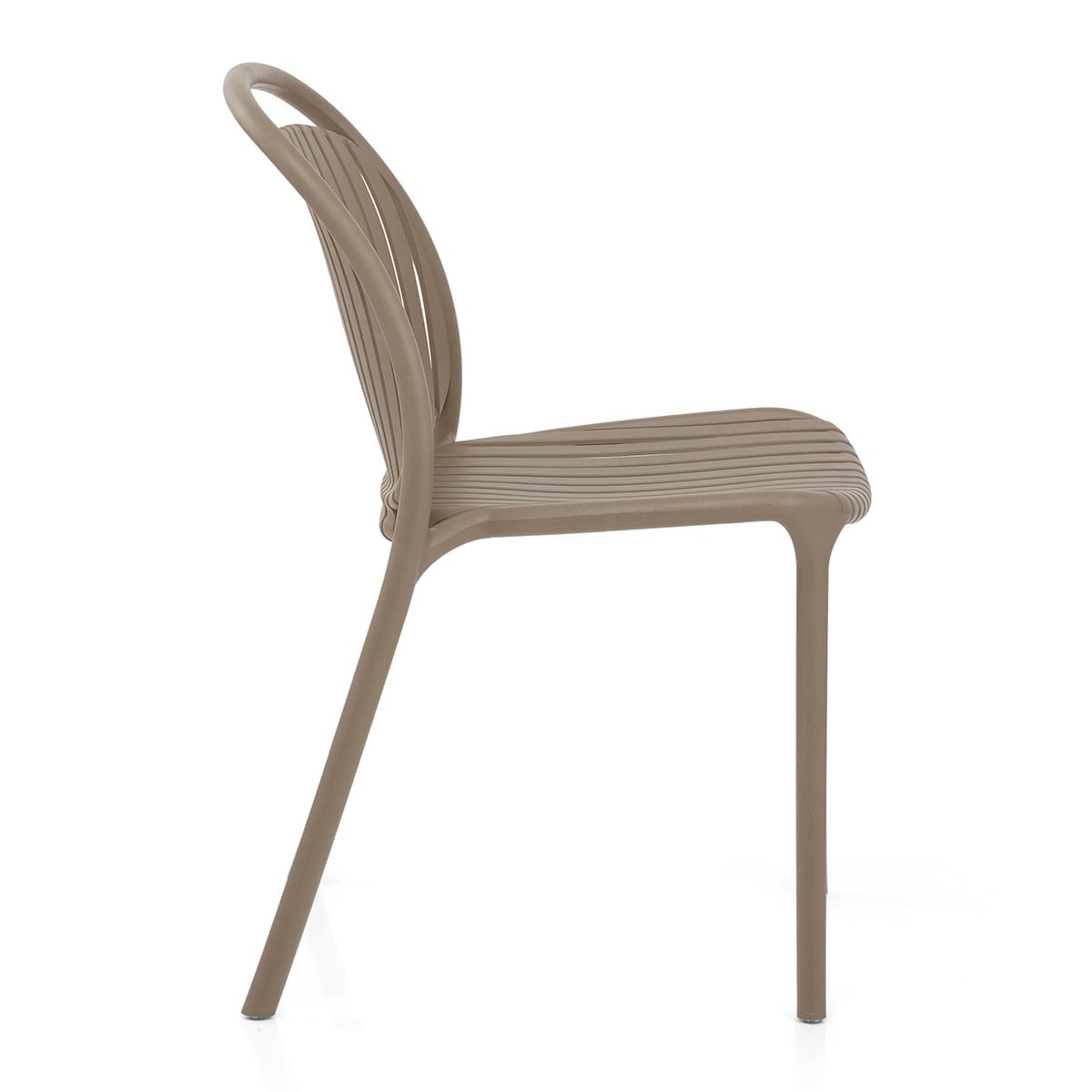 Arlo Stackable Chair Brown