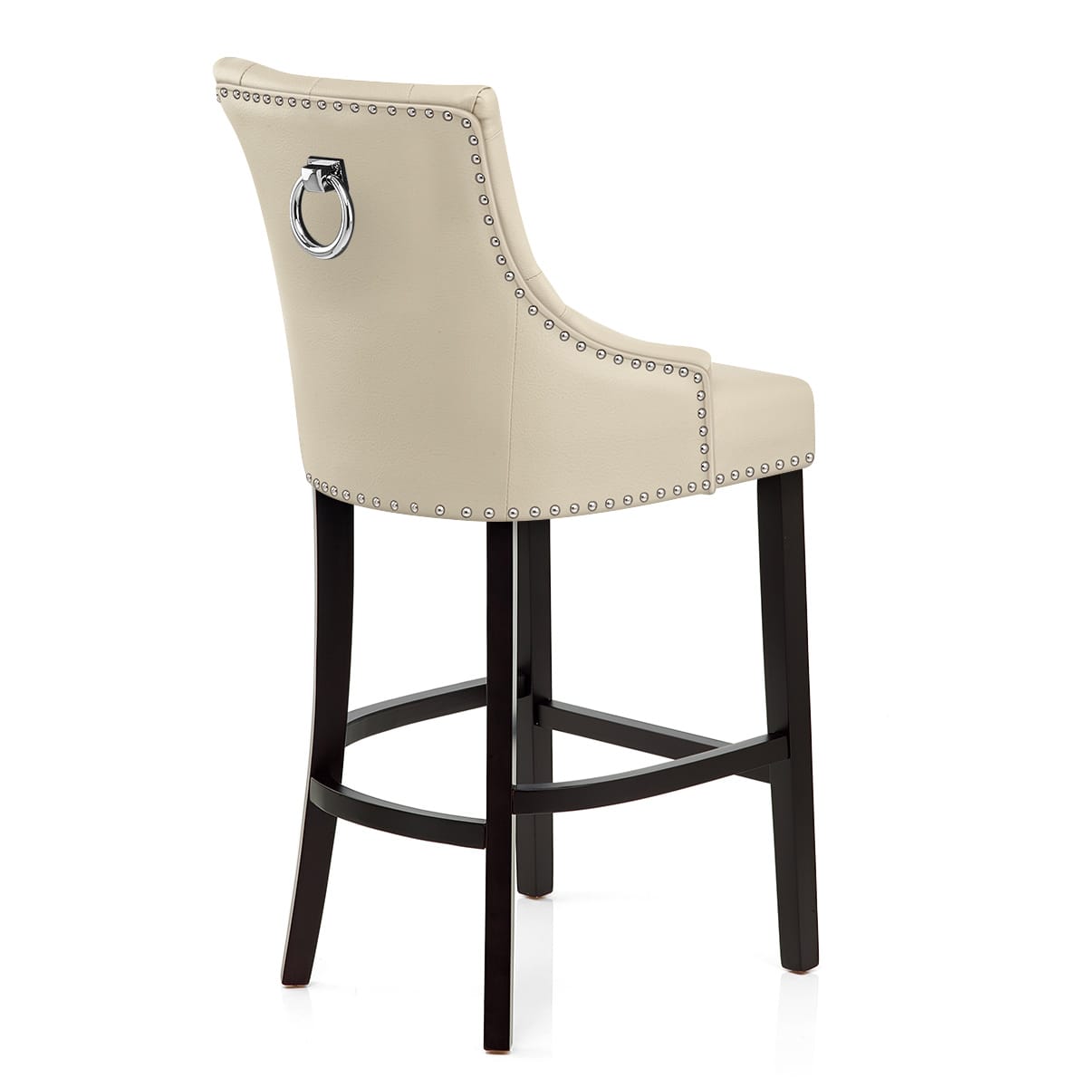 Ascot Bar Stool Cream Leather
