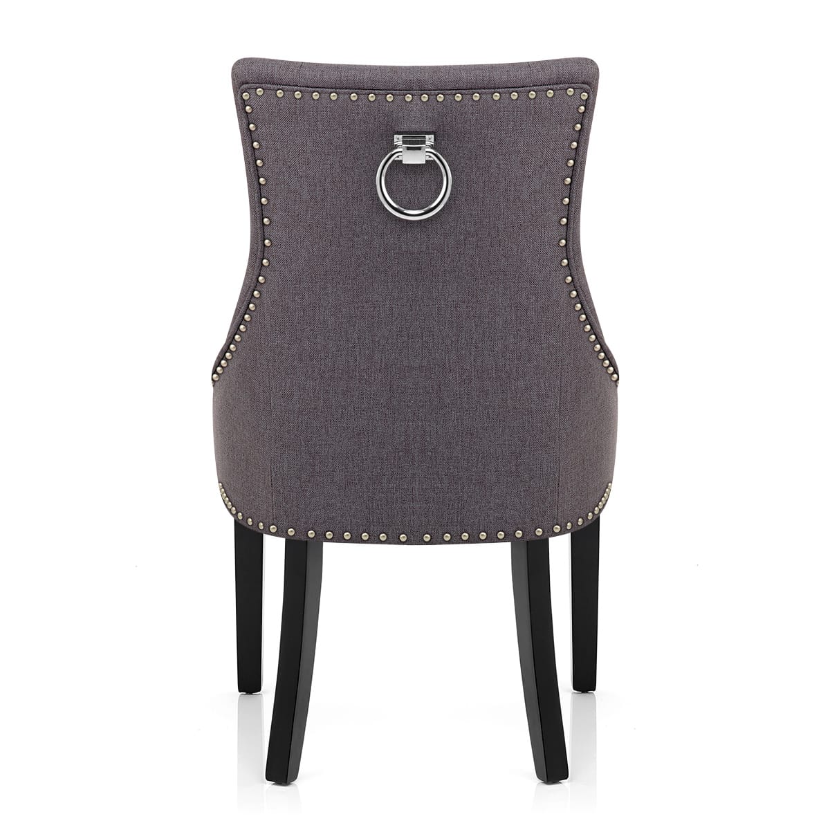 Ascot Dining Chair Charcoal Fabric