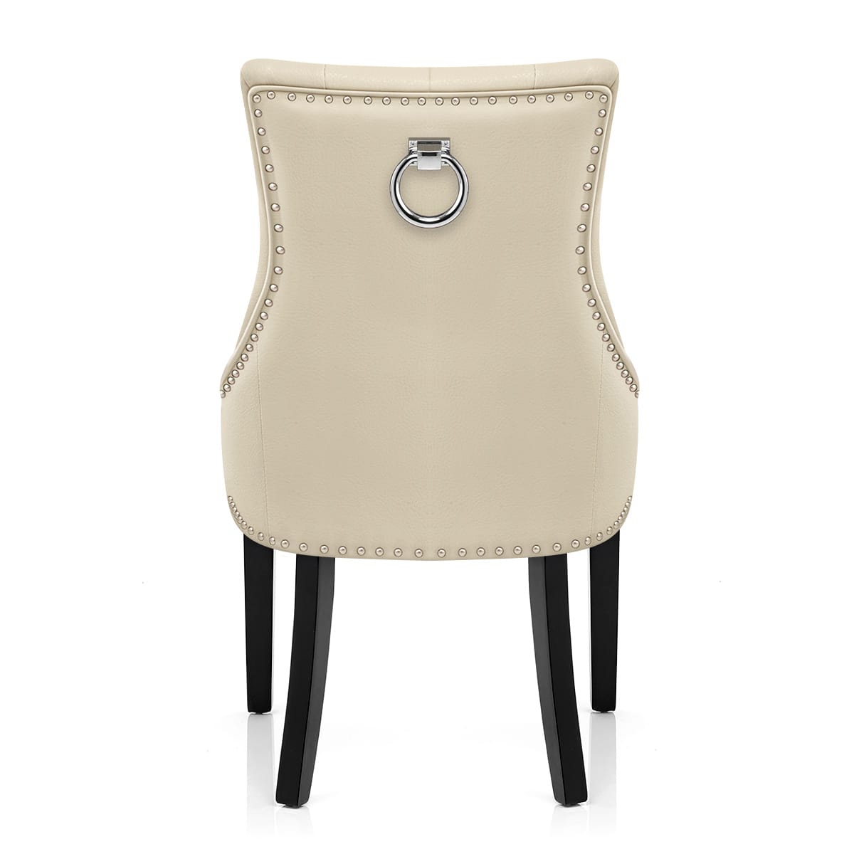Ascot Dining Chair Cream Leather