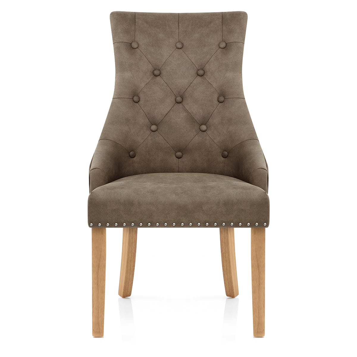 Ascot Oak Dining Chair Antique Brown