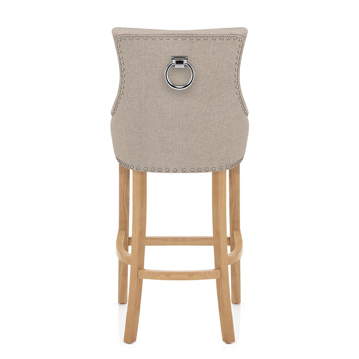 Ascot Oak Stool Tweed Fabric