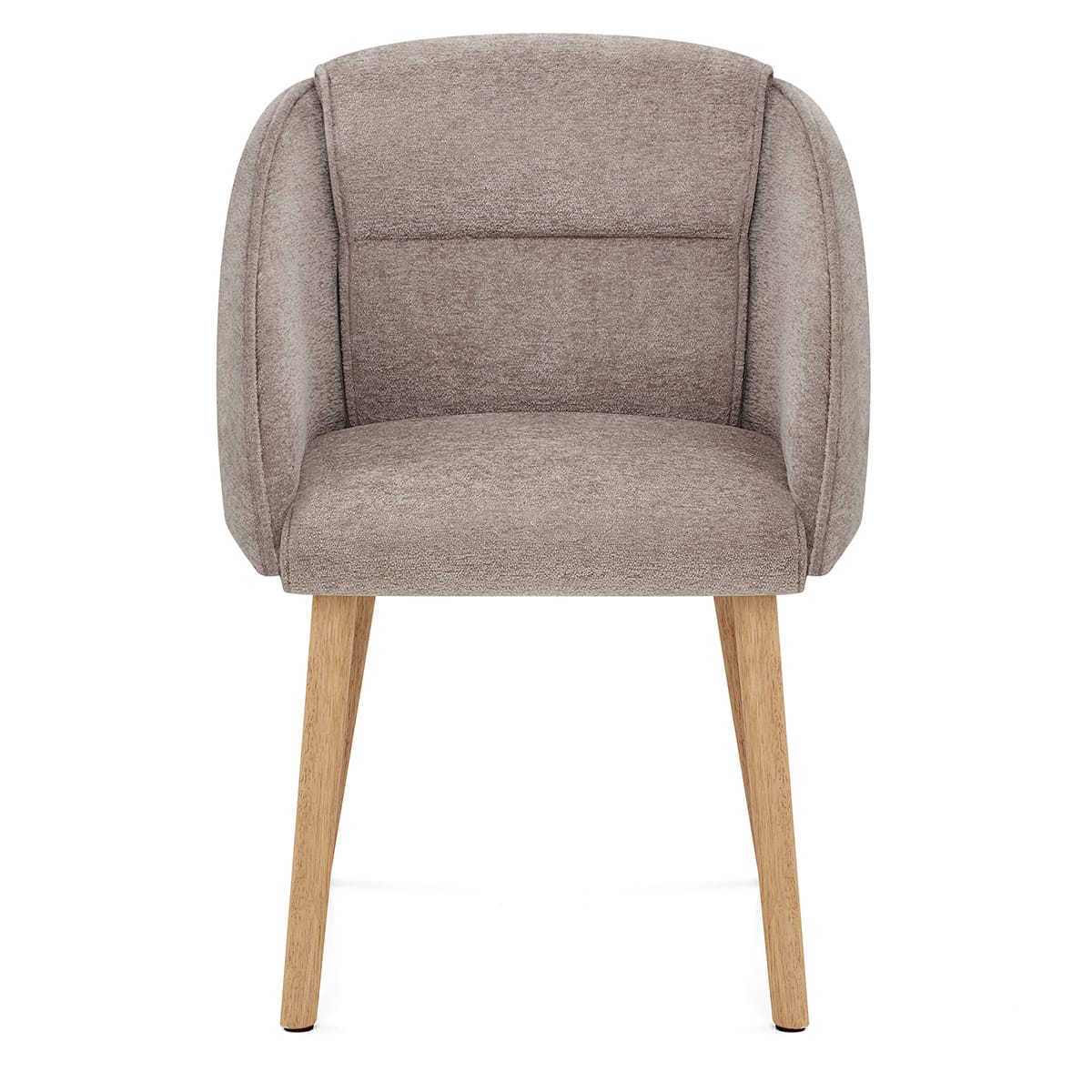 Asti Dining Chair Brown Fabric