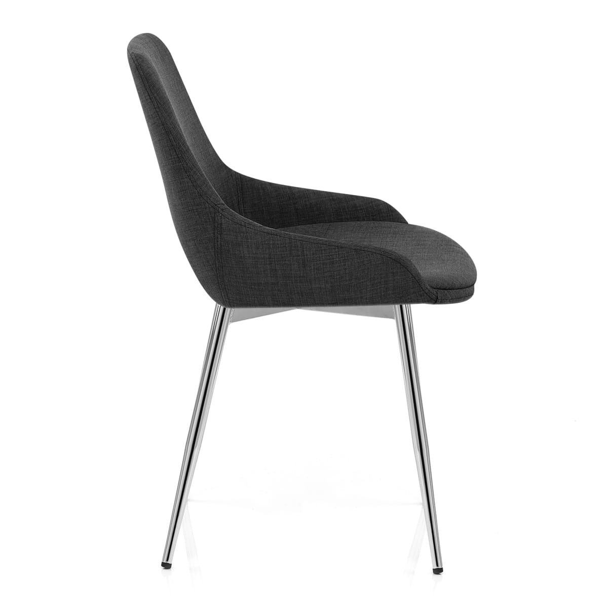 Aston Dining Chair Charcoal Fabric