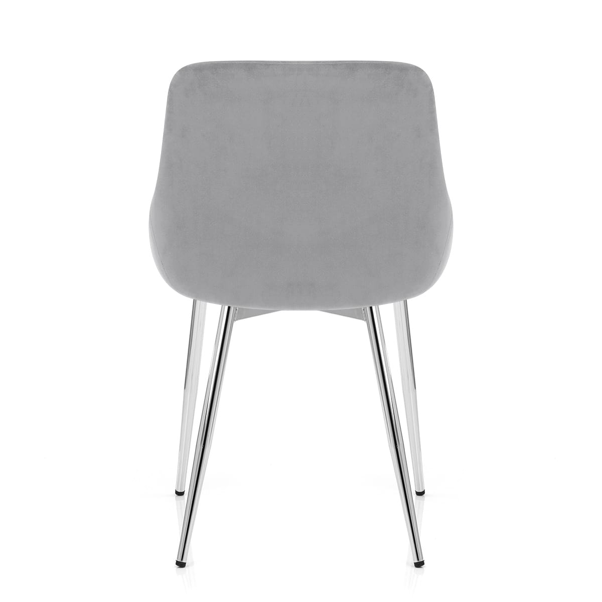 Aston Dining Chair Grey Velvet