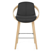 Atom Stool Oak & Black