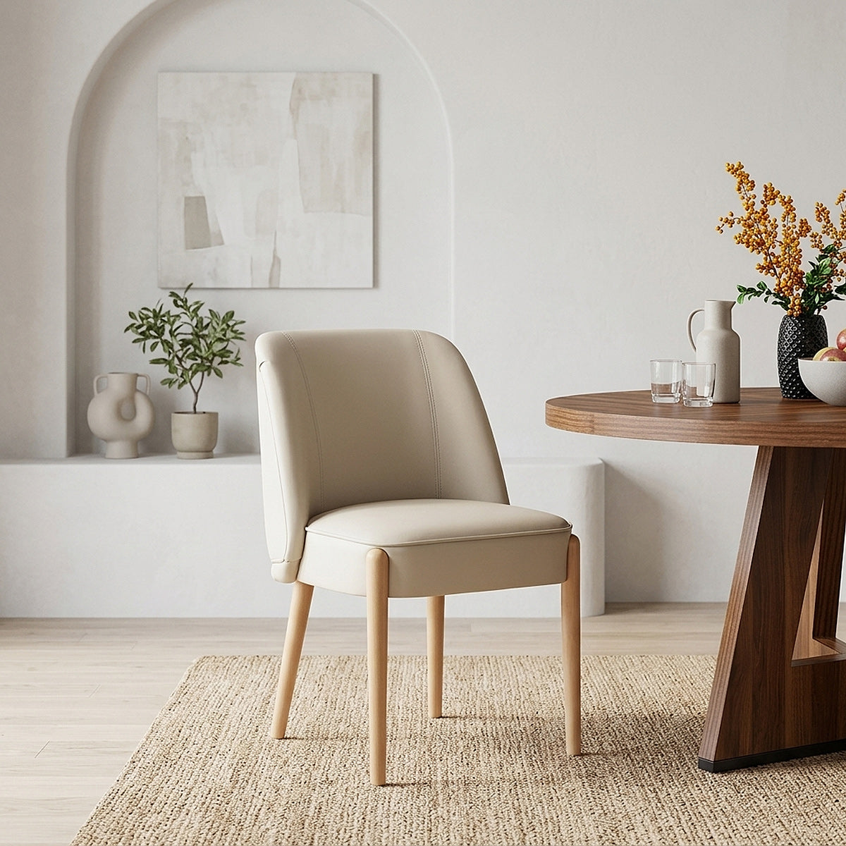Avon Dining Chair Cream