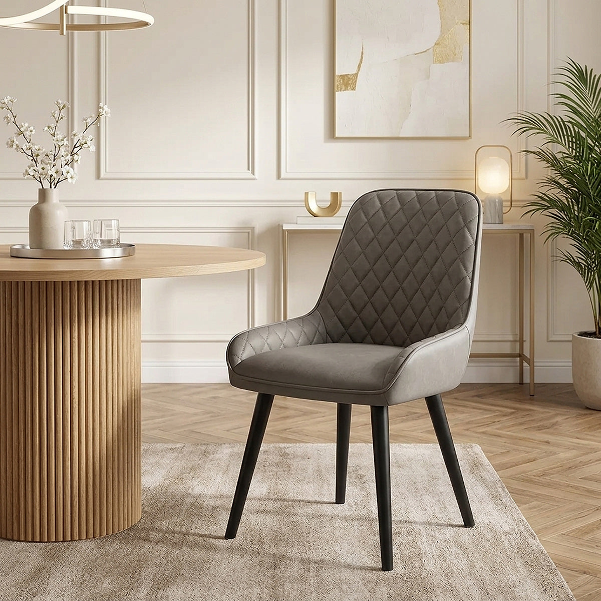 Azure Dining Chair Grey