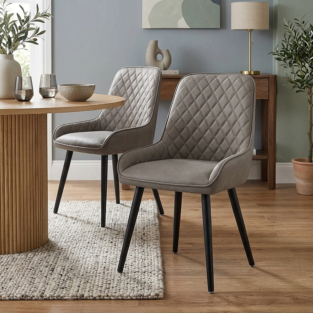Azure Dining Chair Grey
