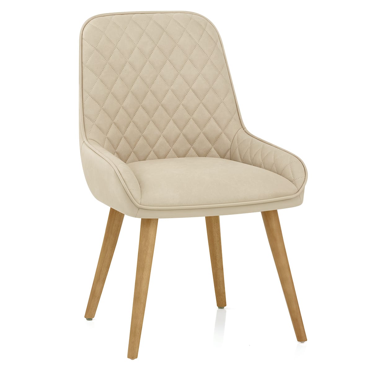 Azure Oak Dining Chair Beige