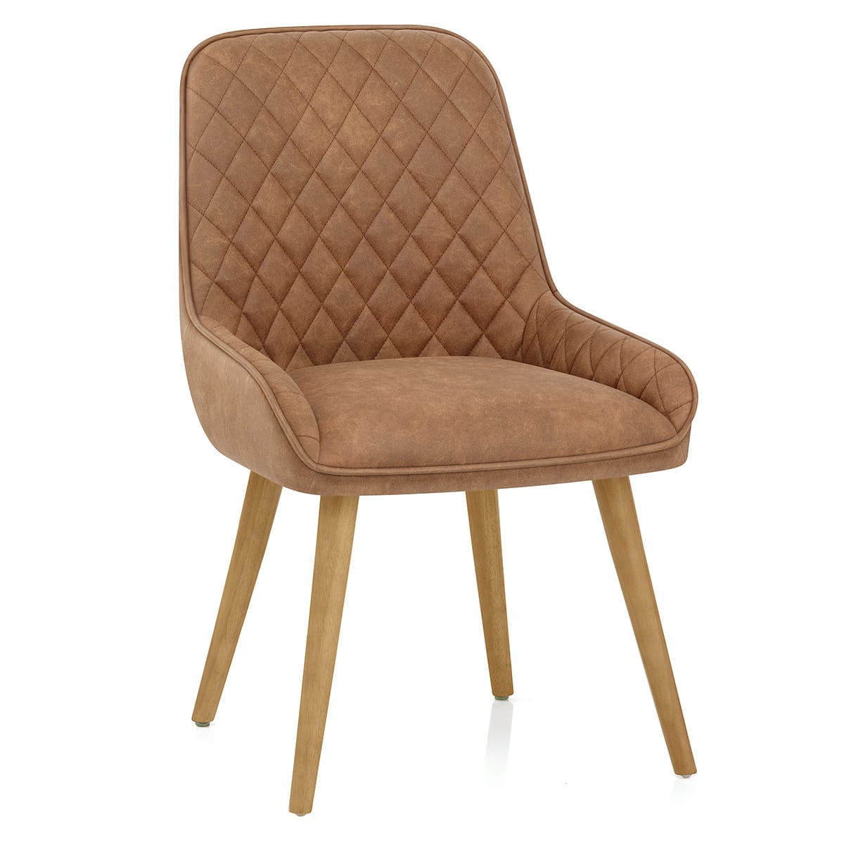 Azure Oak Dining Chair Tan