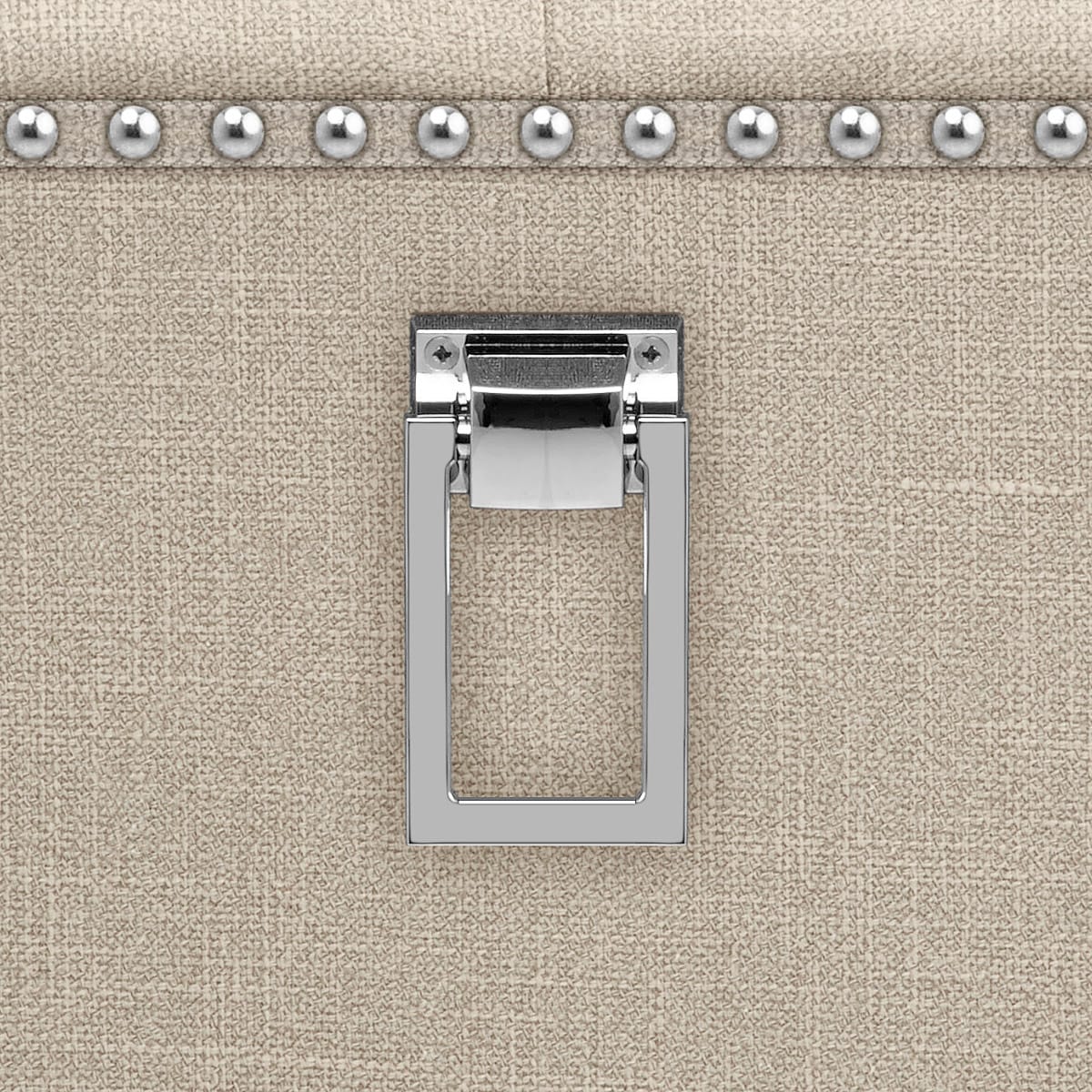 Barrington Oak Dining Chair Cream Fabric