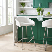 Bay Bar Stool White