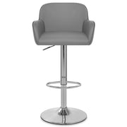 Berlin Brushed Bar Stool Grey