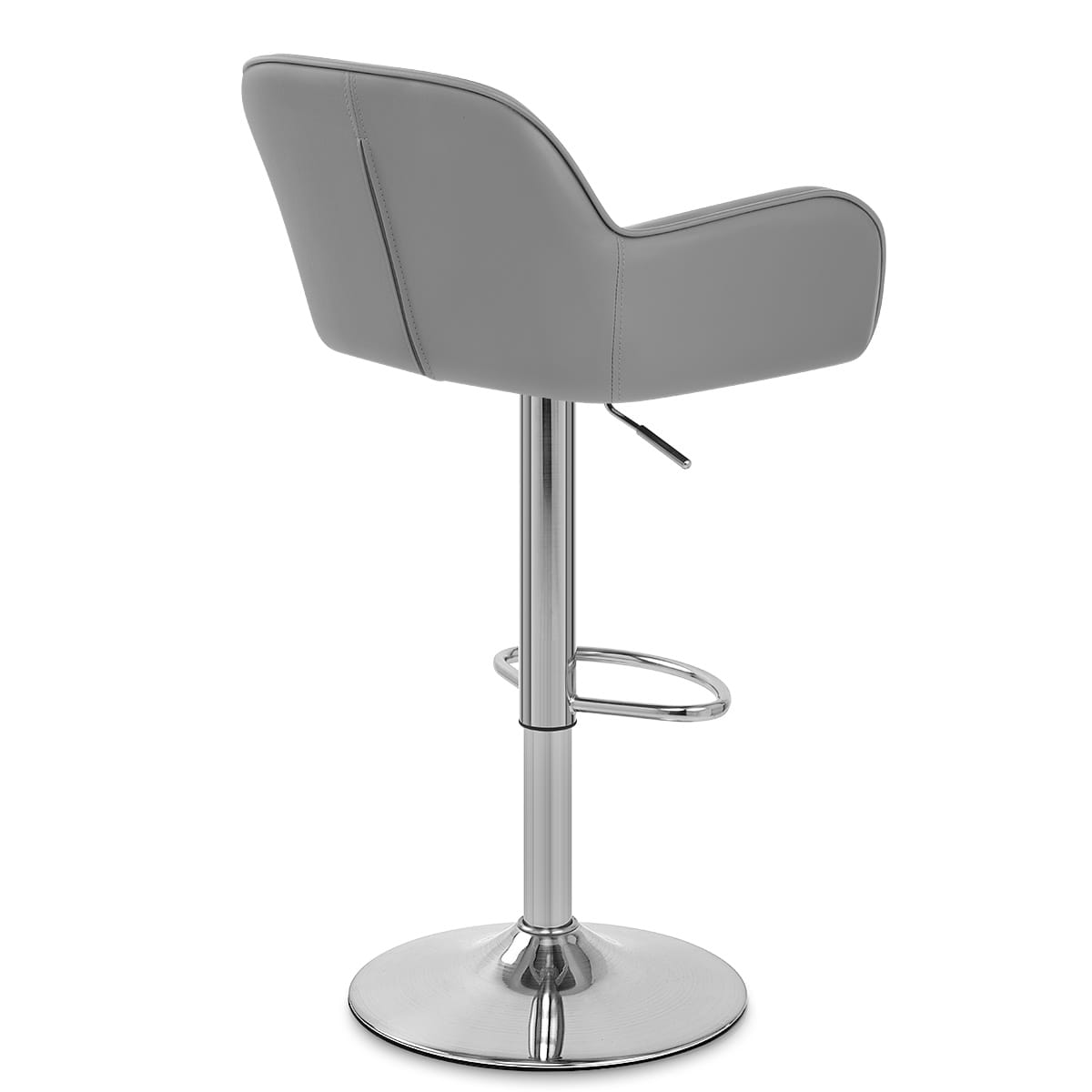 Berlin Brushed Bar Stool Grey