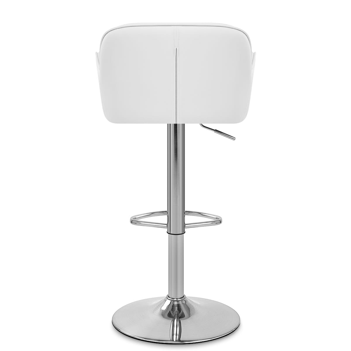 Berlin Brushed Bar Stool White