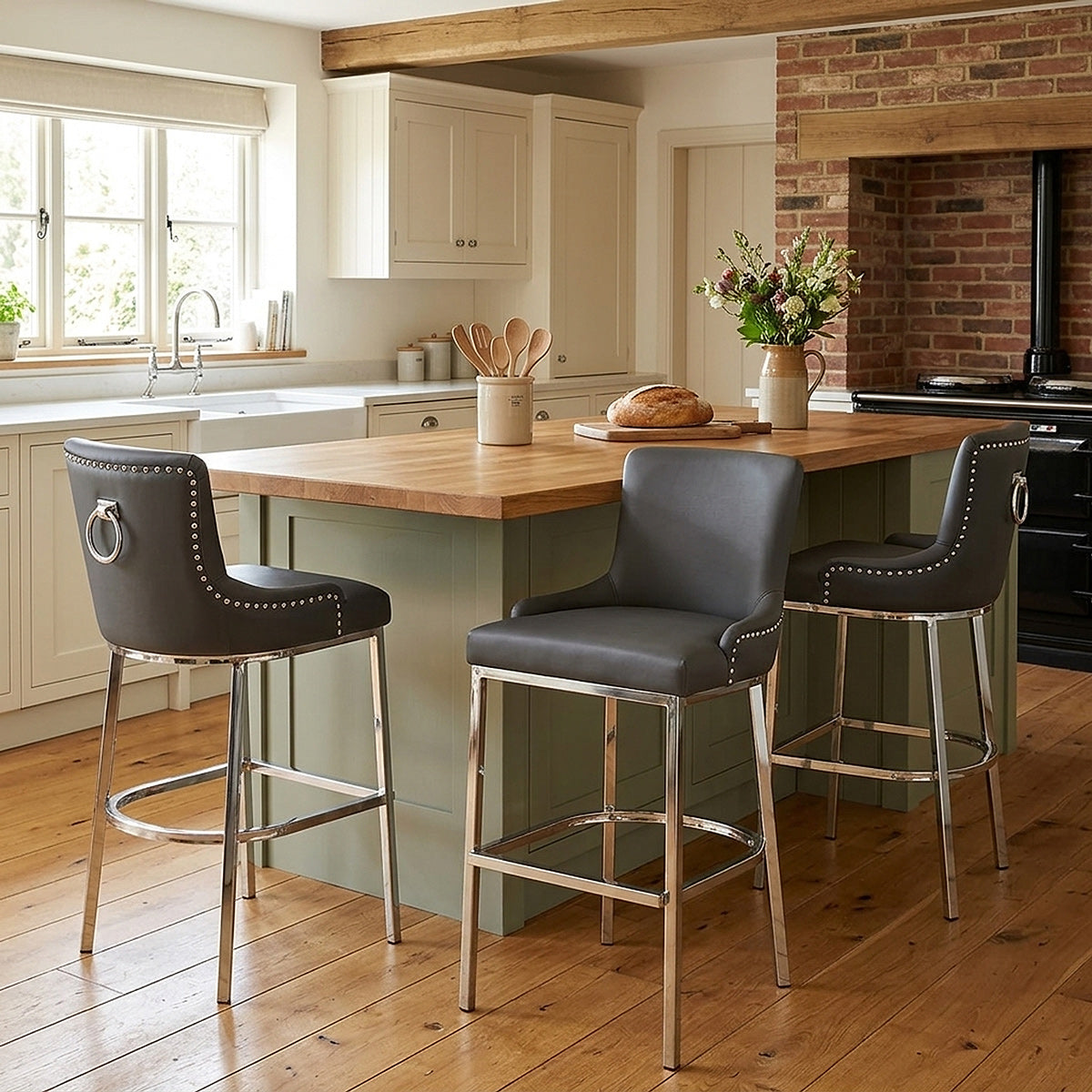 Bliss Bar Stool Black