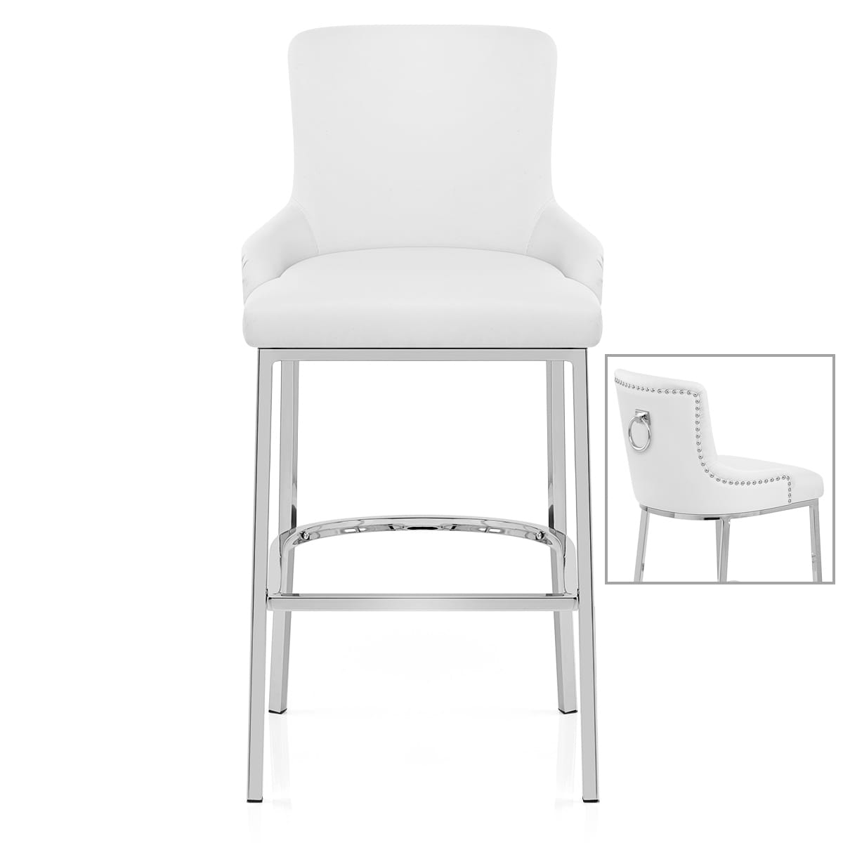 Bliss Bar Stool White