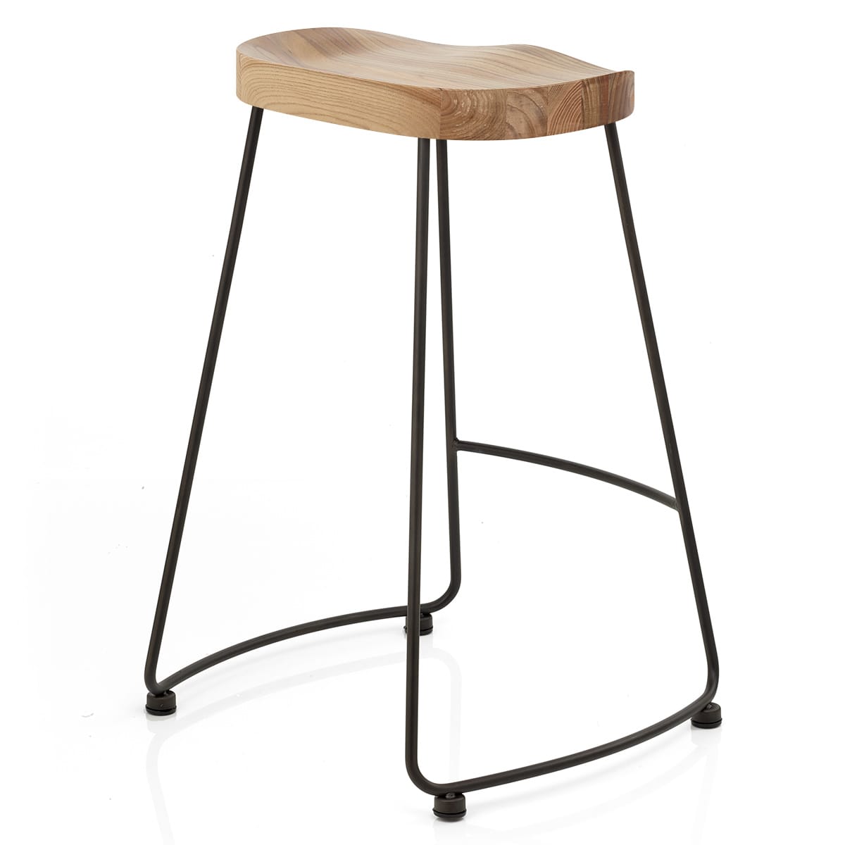 Bloc Stool Light Wood