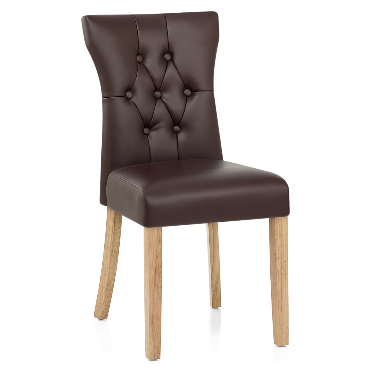 Bradbury Oak Dining Chair Brown