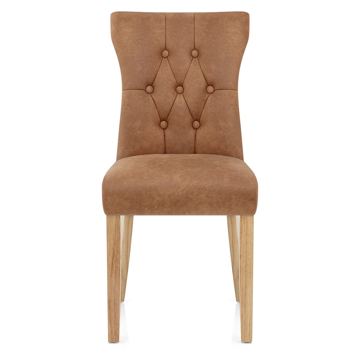 Bradbury Oak Dining Chair Tan