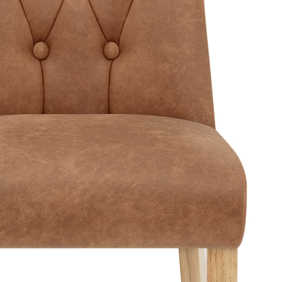 Bradbury Oak Dining Chair Tan