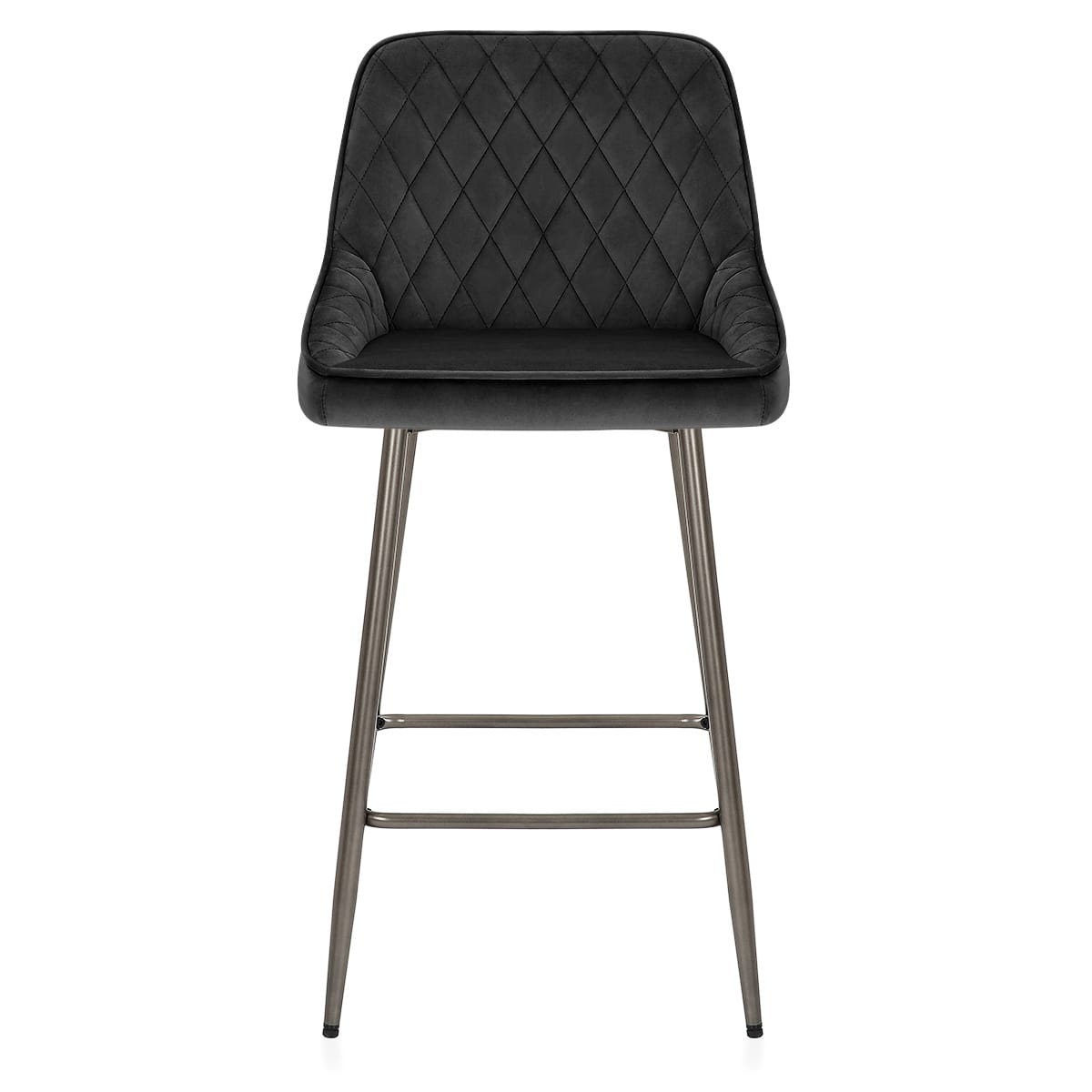 Brisbane Bar Stool Black Velvet