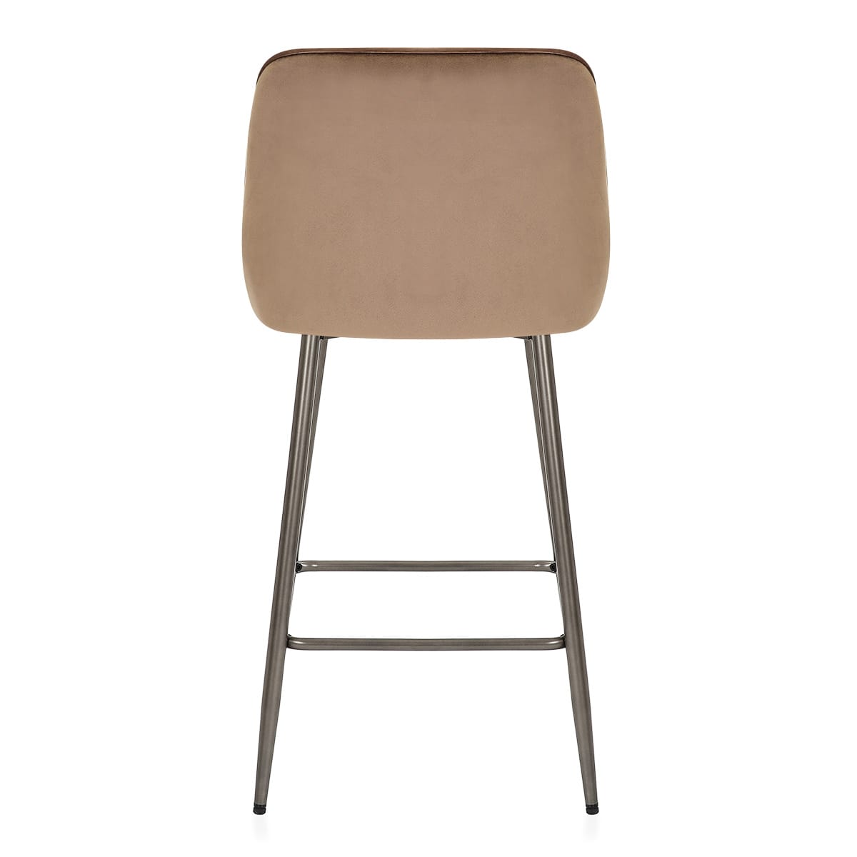Brisbane Bar Stool Brown Velvet
