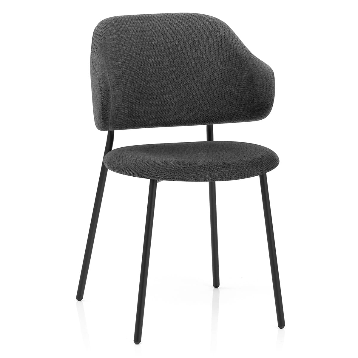 Brodie Dining Chair Charcoal Fabric