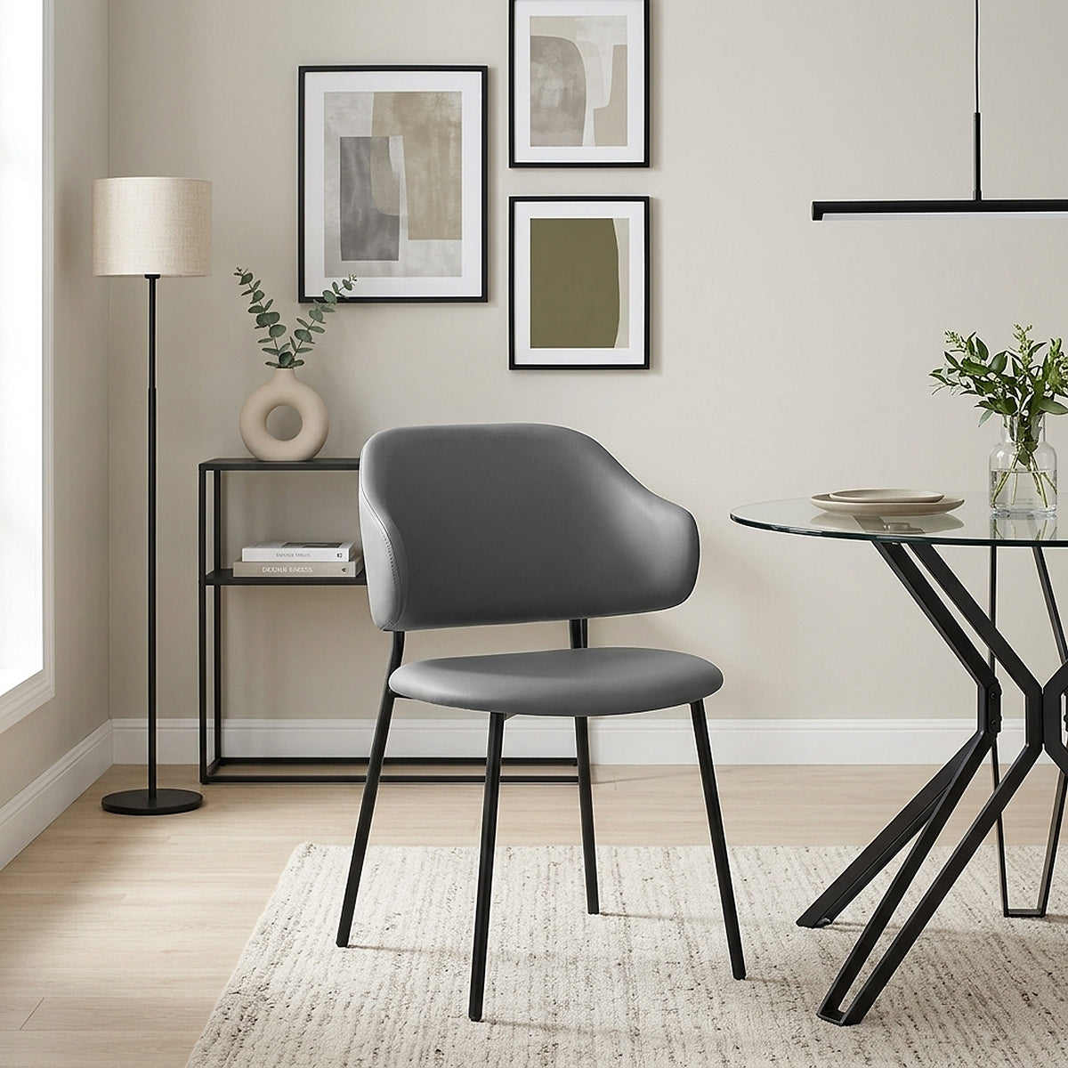 Brodie Dining Chair Grey