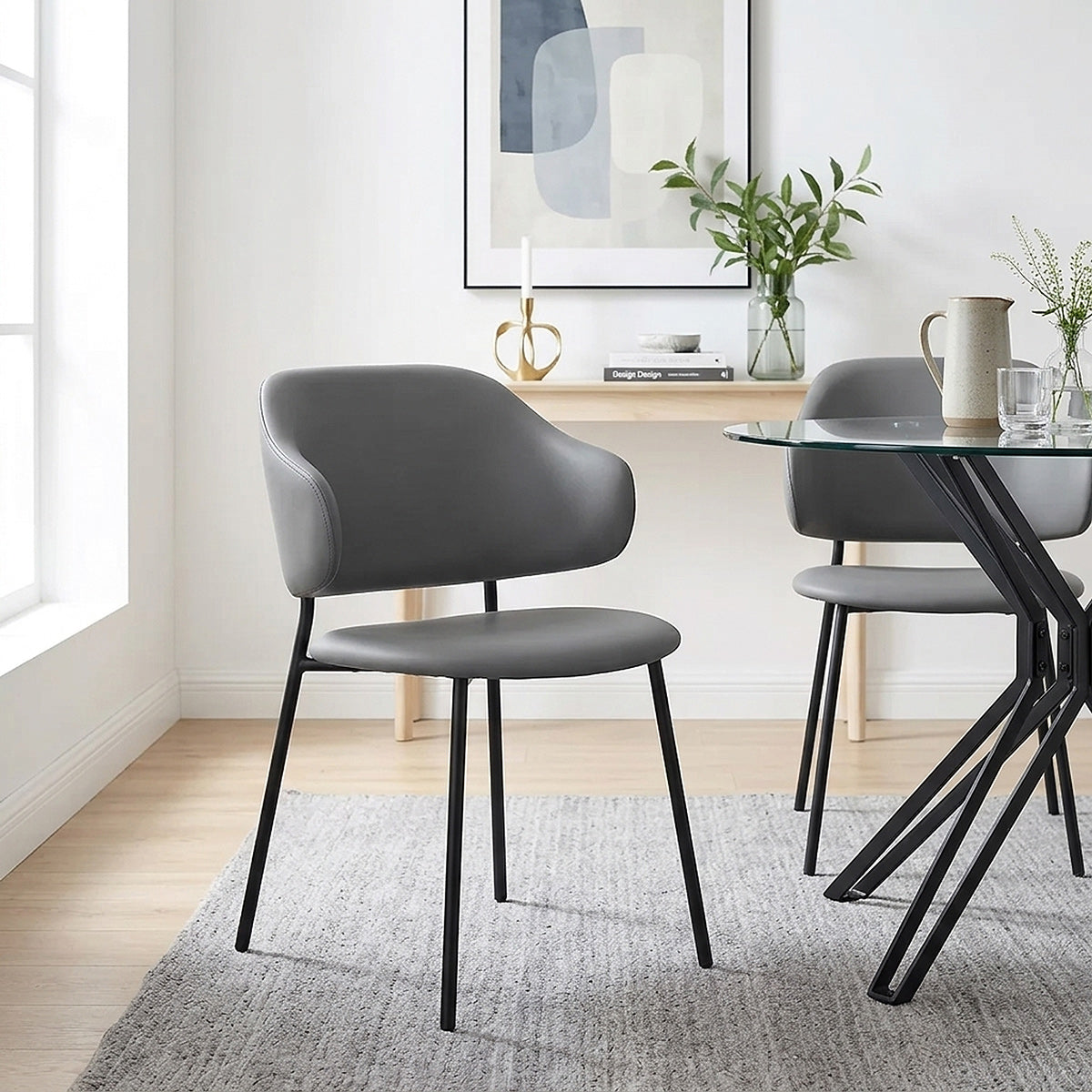 Brodie Dining Chair Grey