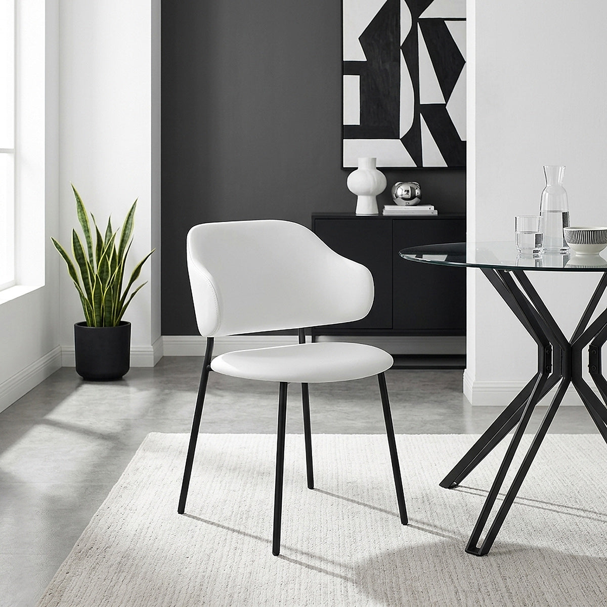Brodie Dining Chair White