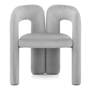 Bubble Chair Grey Velvet