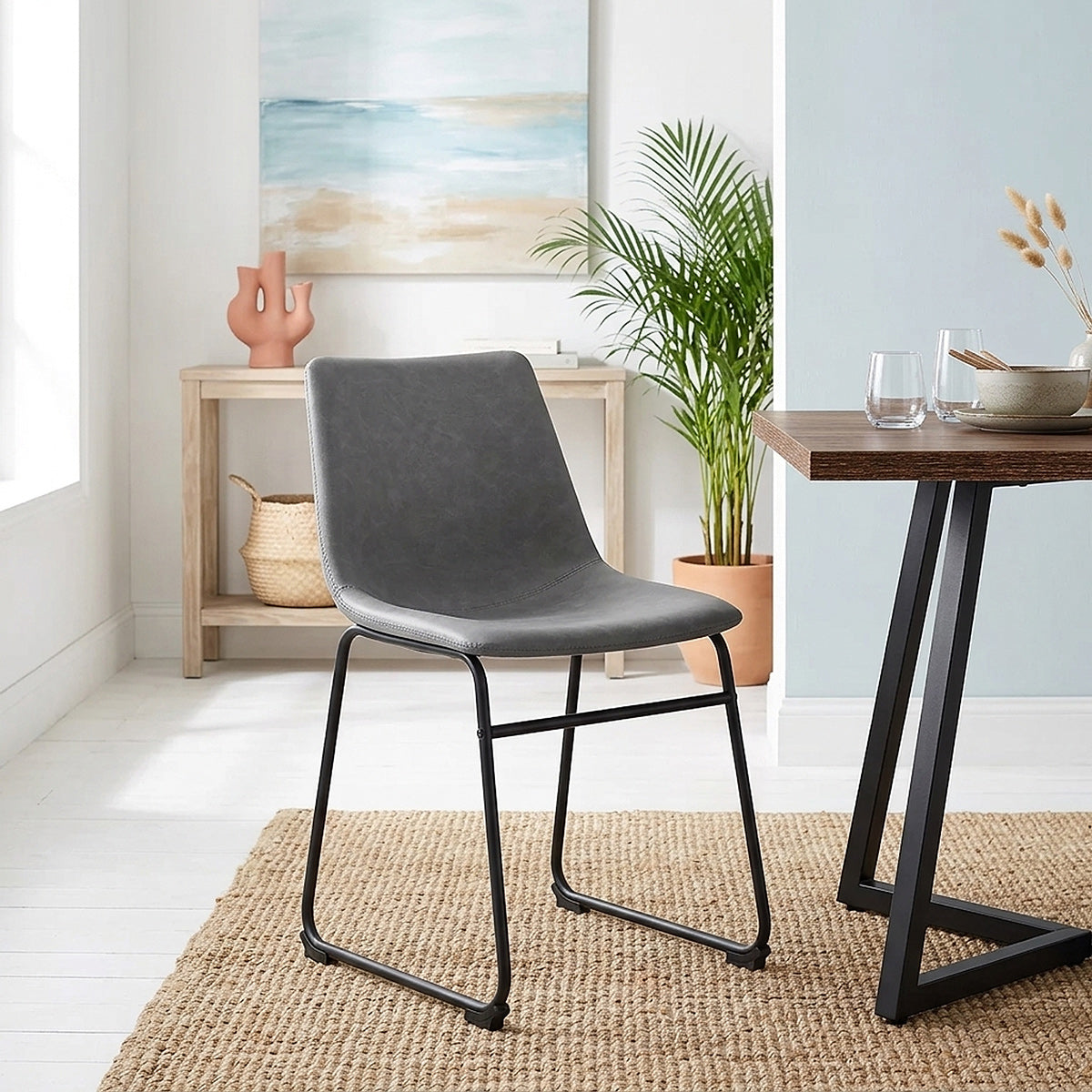 Bucket Chair Antique Grey