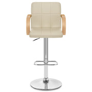 Burton Oak Bar Stool Cream