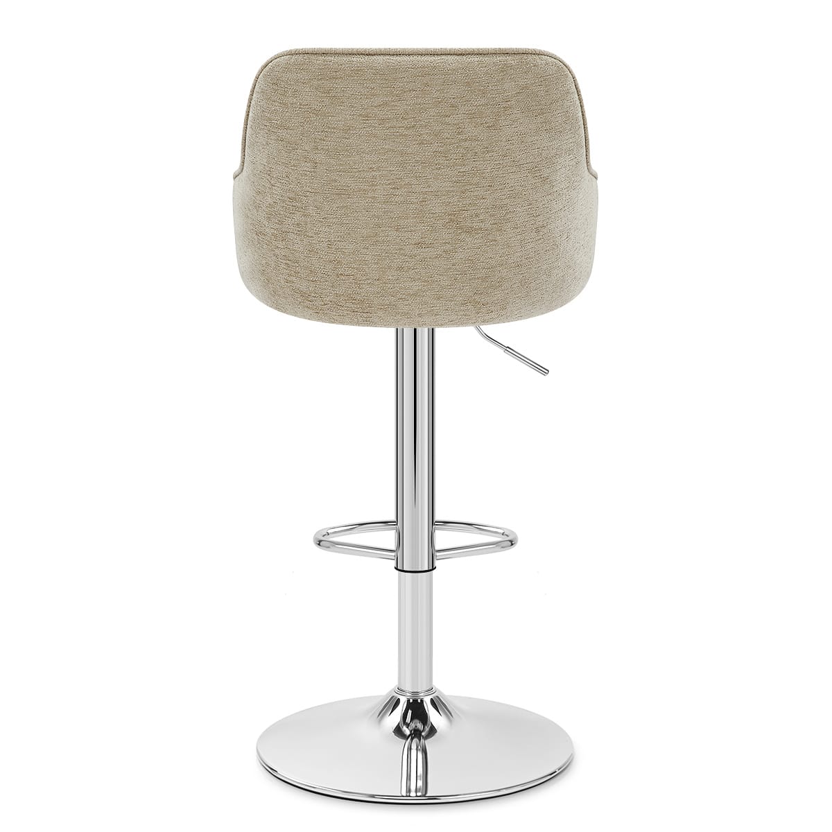 Butler Bar Stool Beige Fabric