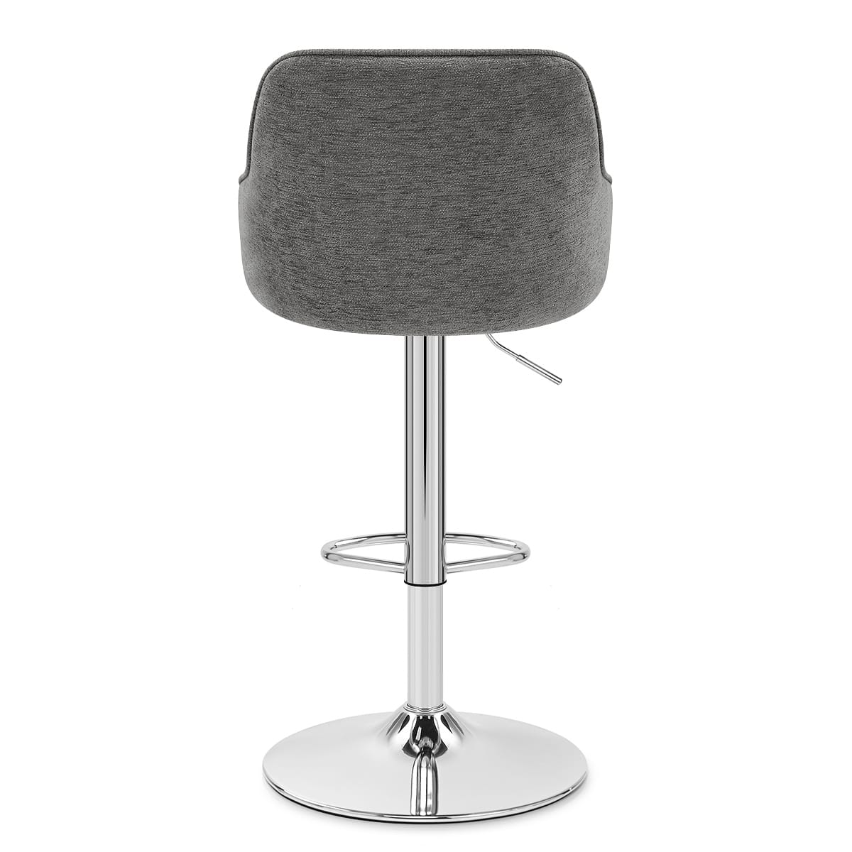 Butler Bar Stool Grey Fabric