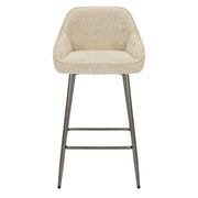 Cairns Bar Stool Beige Fabric